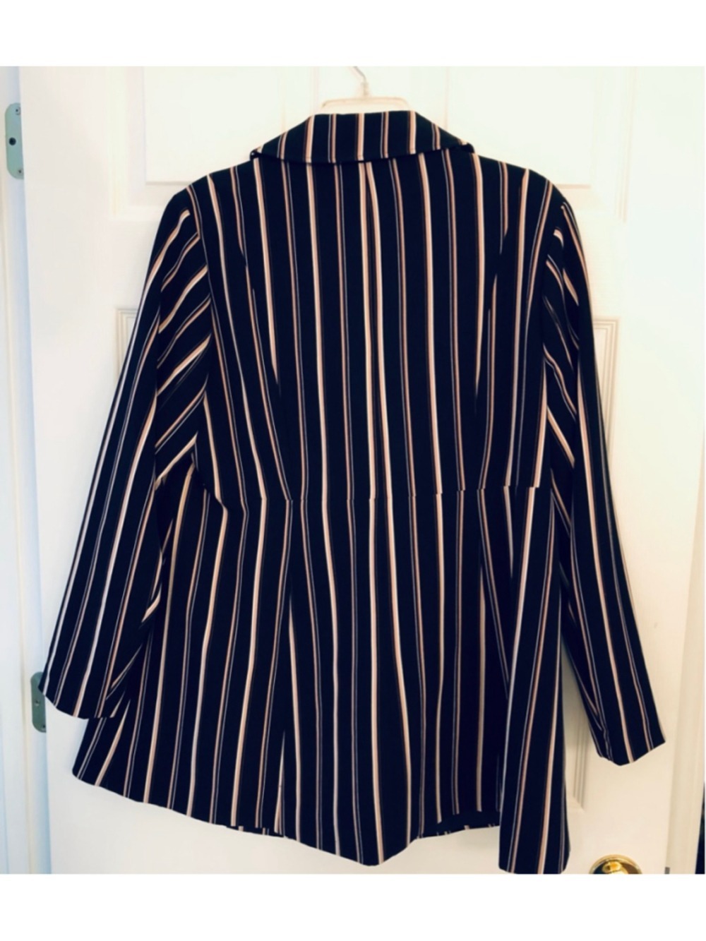 NWT Torrid Size 0 (L-12) A Line Trench Coat Tailored Jacket Collegiate Office - Picture 2 of 12